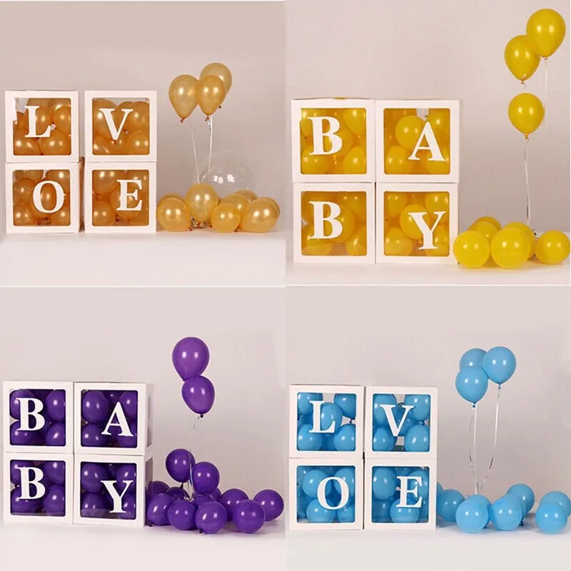 Confetti Balloon Set - 레터 풍선 박스 첫 돌 파티