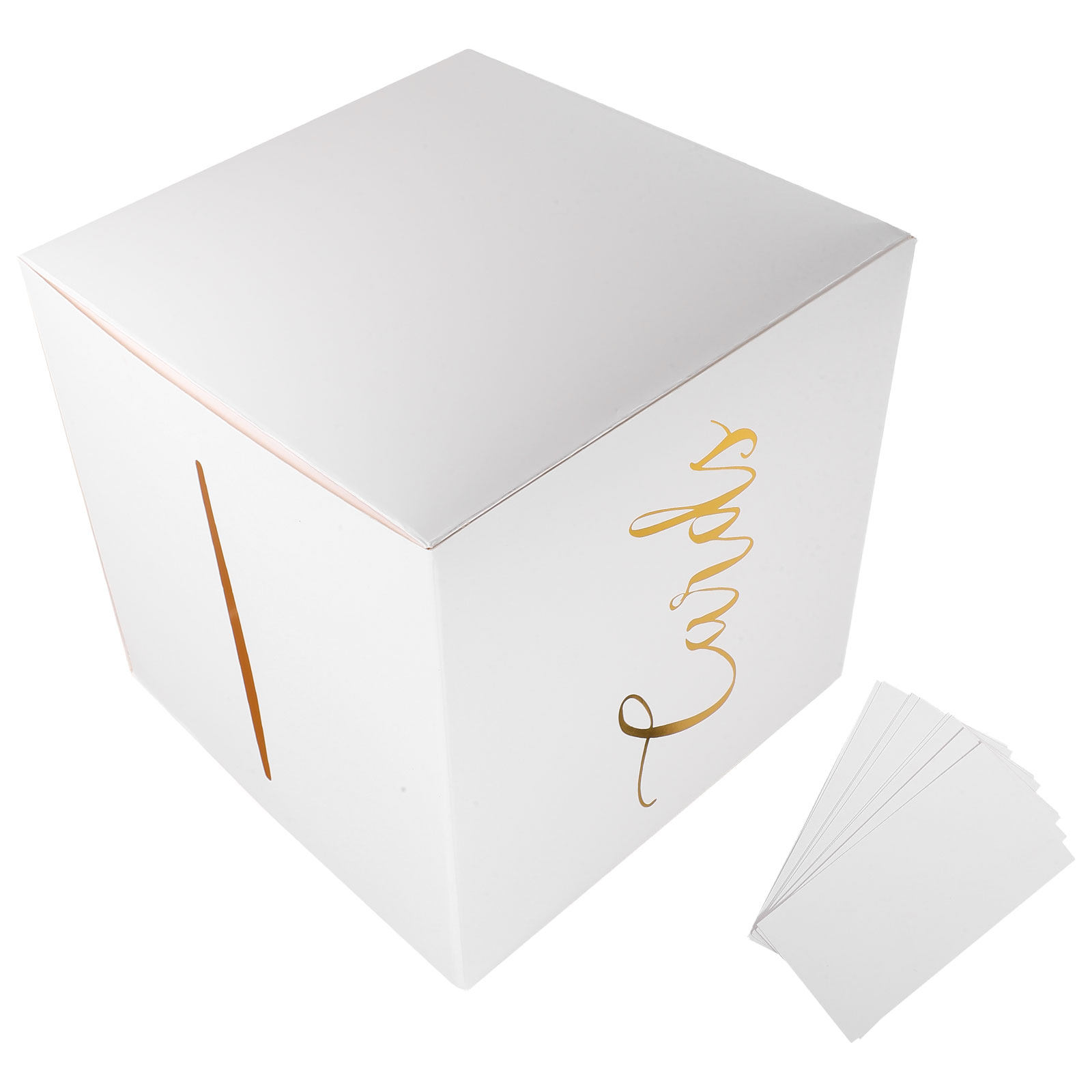 Wedding Card Box - 웨딩 카드 박스 1세트 두꺼운 종이