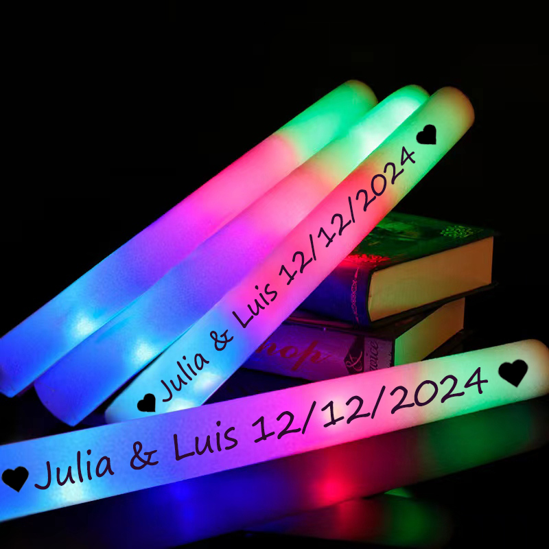 30Pcs LED 글로우 스틱 대량 다채로운 RGB 글 - Wedding Supply In Bulk 리뷰 및 가격