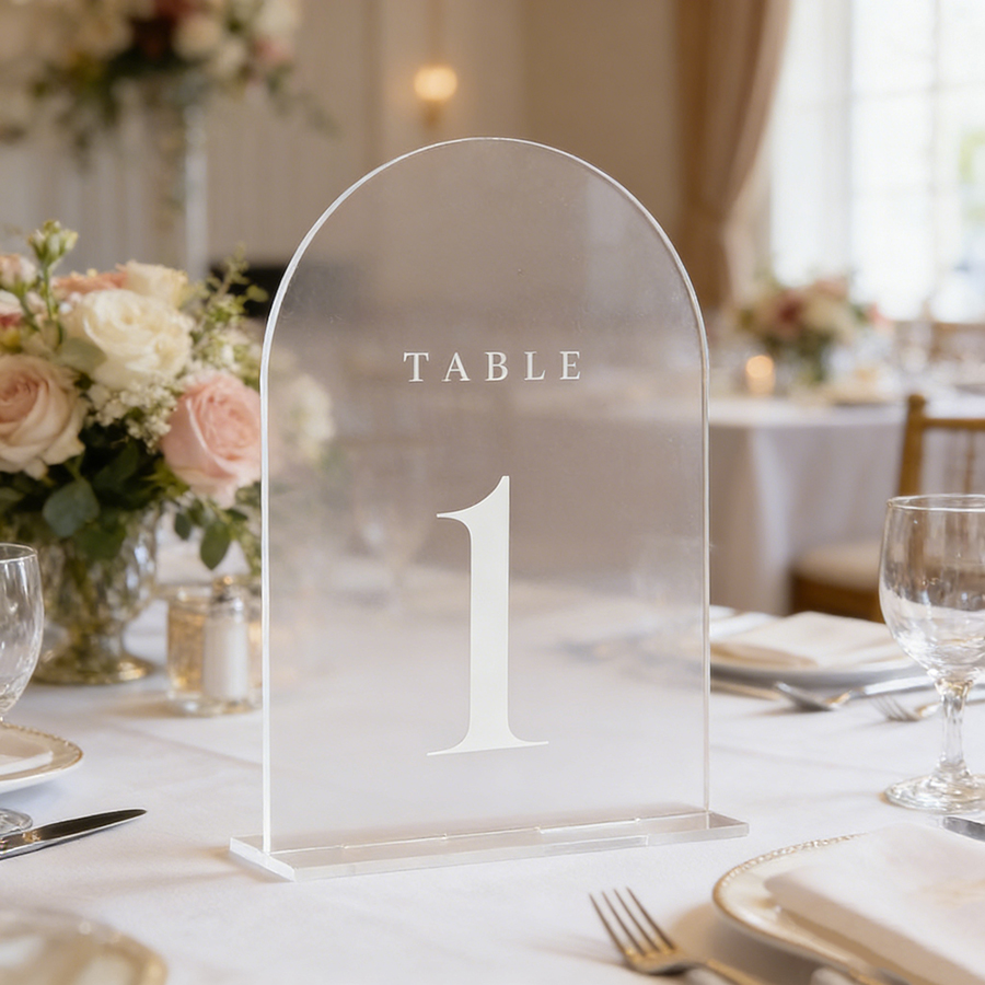 10개 투명 아크릴 사인 아치형 스탠드, 빈 게스트 이 - Table Number Gold 리뷰 및 가격