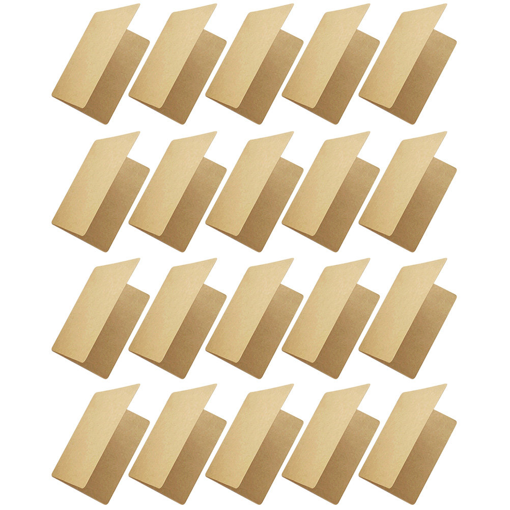 20개입 빈티지 스타일 빈 노트 카드 크라프트지 빈 인 - Papercraft Supply Invitation 리뷰 및 가격