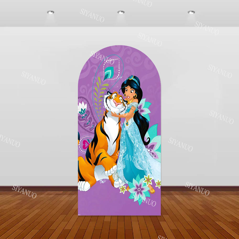 공주 자스민 알라딘 배경막 베이비 샤워 어린이 생일 장 - Photo Booth Prop 리뷰 및 가격