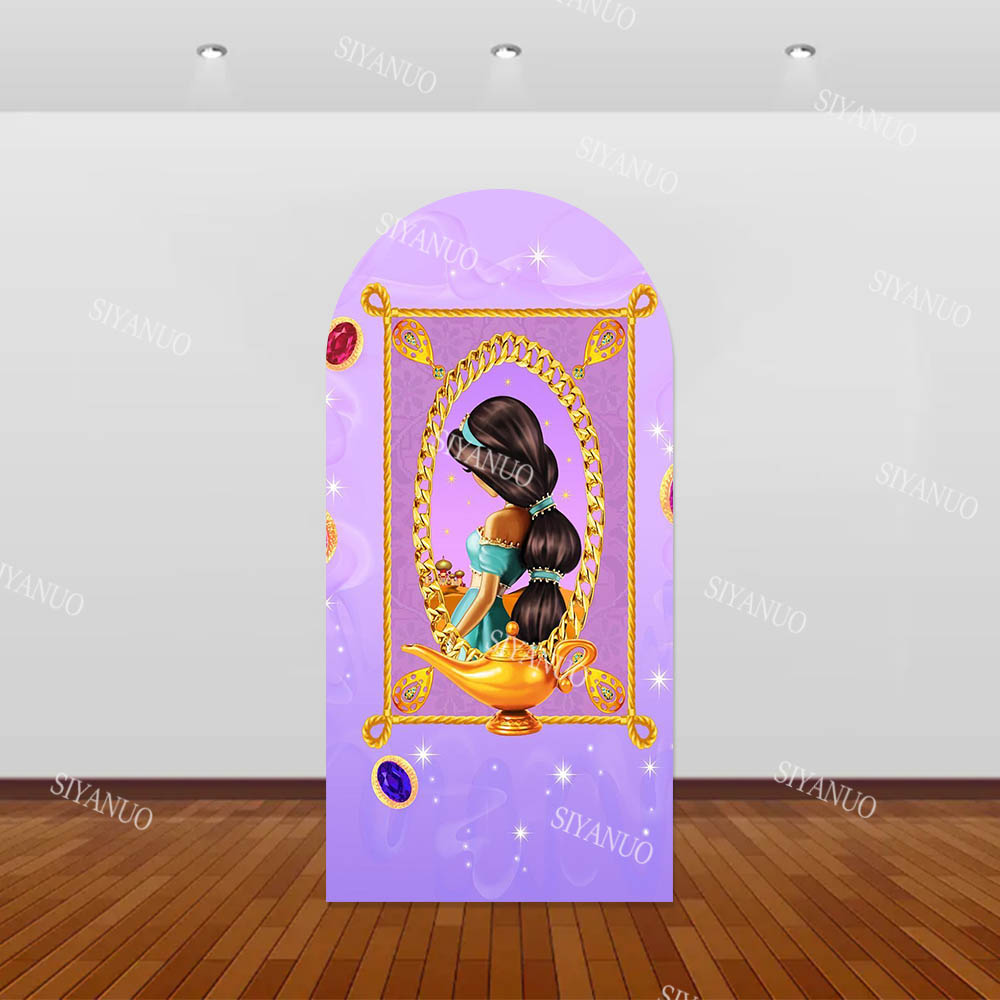 공주 자스민 알라딘 배경막 베이비 샤워 어린이 생일 장 - Photo Booth Prop 리뷰 및 가격