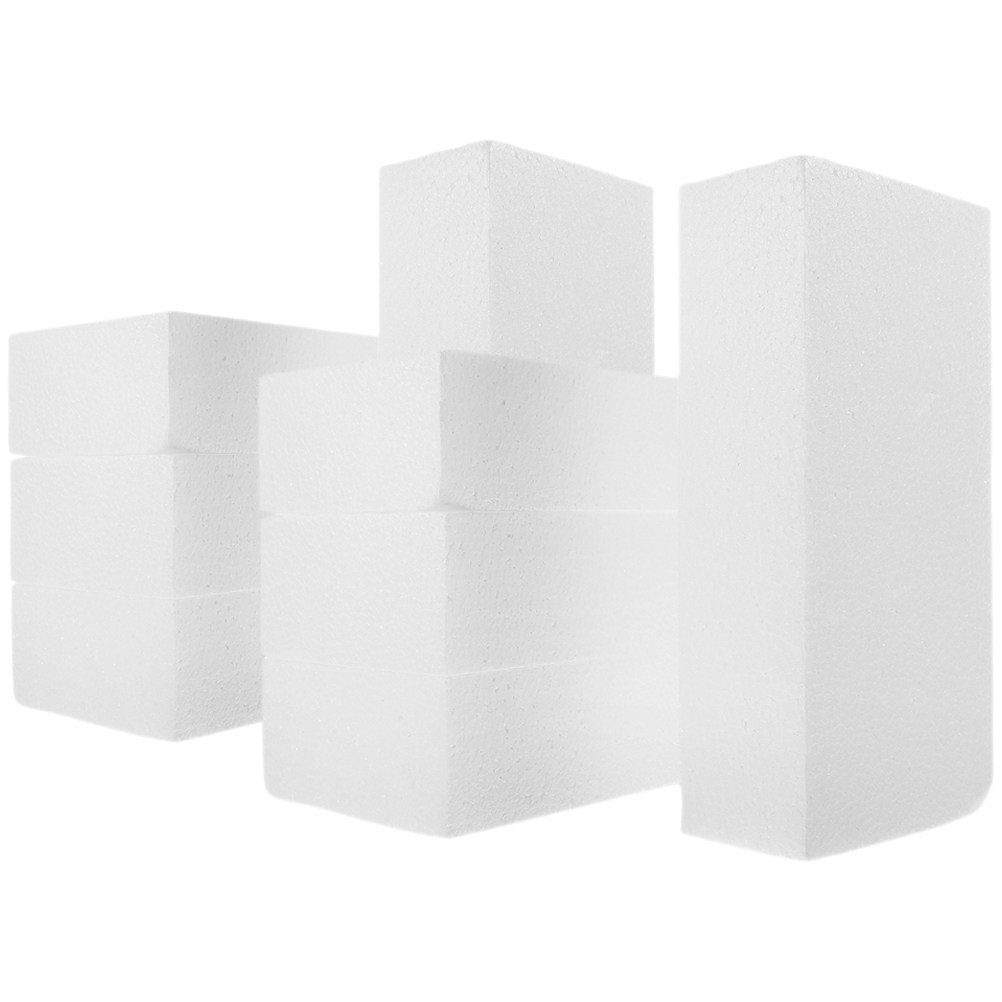 8개입 폼 블록 세트, 내구성 있는 유연한 공예용 폼, - Wedding Cake Supply 리뷰 및 가격