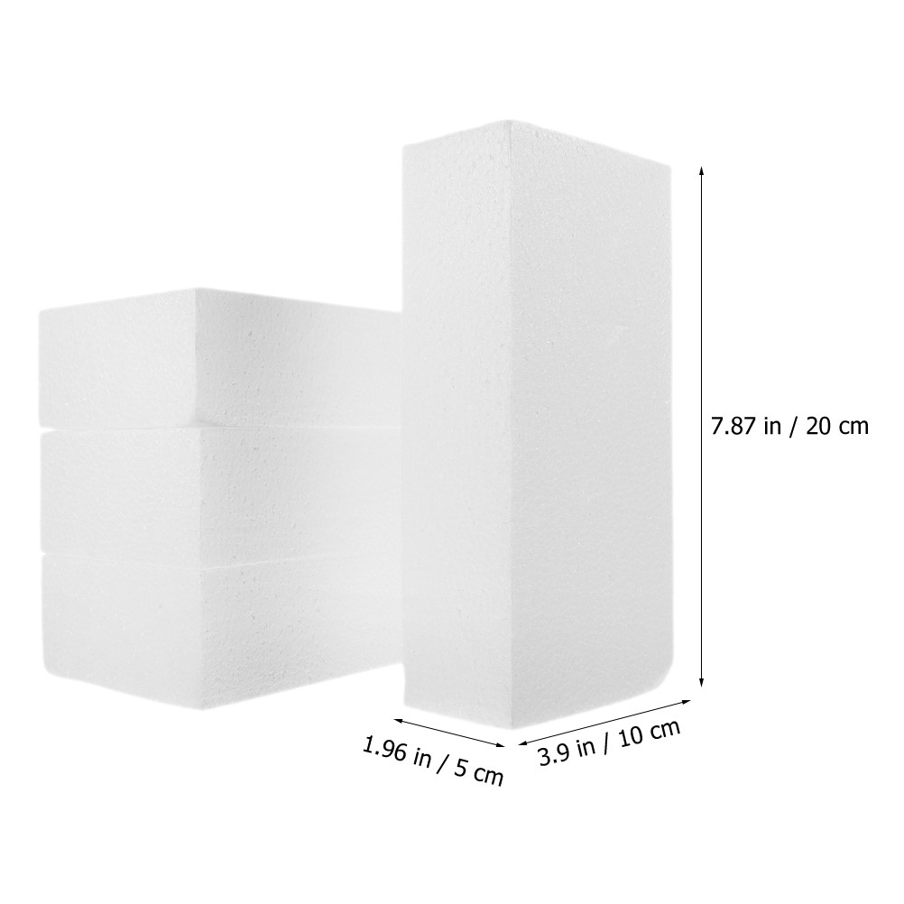 8개입 폼 블록 세트, 내구성 있는 유연한 공예용 폼, - Wedding Cake Supply 리뷰 및 가격