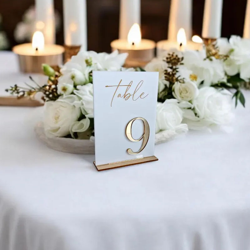 결혼식 및 피로연 테이블 넘버, 골드 테이블 넘버, 테 - Table Number Gold 리뷰 및 가격