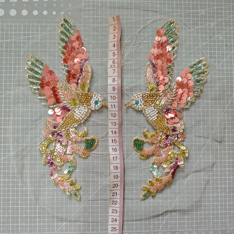 새롭게 출시된 중국풍 신부 웨딩드레스용 비즈 자수 새  - Wedding Dress Supply 리뷰 및 가격